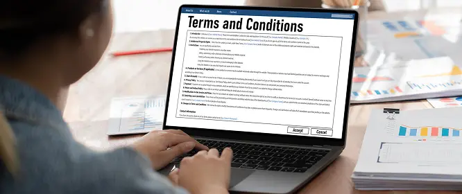 Terms and conditions